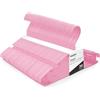 KEPLIN Confezione da 36 grucce per bambini, in plastica, antiscivolo, tubolari, salvaspazio, per riporre vestiti per bambini (rosa)