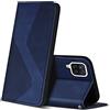 ZONNAVI Cover per Samsung Galaxy A12, Flip Custodia Pelle PU con [Slot Cart] [Supporto Stand] [Magnetica], Cover a Libro Portafoglio per Samsung Galaxy A12 (Blu)