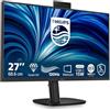 Philips Monitor 27B2N3500JH da 27 pollici WQHD 120 Hz, pannello IPS, GtG 4 ms, Adaptive Sync, regolazione altezza, webcam, altoparlanti, (2560 x 1440 HDMI 2x 2.1 TMDS DP 1x 1.2 Hub USB) Nero