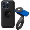 Quad Lock Out - Supporto per telefono anteriore da manubrio per bicicletta (V3) con custodia MAG per iPhone 15 Pro