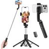 ORICO Bastone Selfie 4 Piedi Treppiede 104cm Acciaio Inox 360° | Telecomando Rimovibile e Base Ultra Stabile, Ideale per Foto di Gruppo, Paesaggi, Vlog e Viaggi