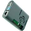 Paradisetronic.com Custodia per Raspberry Pi 4 Model B, nero