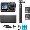 DJI Osmo Action 6 Combo Potenziato, action cam con sensore quadrato da 1/1,1″, fotocamera 4K apertura variabile da f/2,0 a f/4,0, autonomia estesa (OA6 Enhanced Combo)