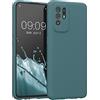 kwmobile Custodia Compatibile con Oppo A94 (5G) Cover - Back Case per Smartphone in Silicone TPU - Protezione Gommata - artic night