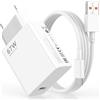 AOKUTDA Caricabatterie USB da 67 W con cavo di ricarica di tipo C 6 A per Xiaomi 17T 15 14 Ultra/14/14T/13T/13/13 Lite, Redmi Note 15 14 13 12 11 10 Pro 5G, Poco F7 X7 X6 M6 X5 Pro caricabatterie USB per