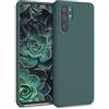 kwmobile Cover per Huawei P30 Pro Custodia - Back Case per Smartphone in Silicone TPU - Protezione Gommata - verde blu