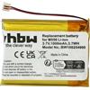 vhbw batteria compatibile con Palm Tungsten T3, T2, T1 smartphone cellulare PDA notepad tablet (1000mAh, 3,7V, Li-Ion)
