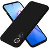 EASSGU Custodia per HONOR 50 / HUAWEI Nova 9 (6.52 Inches), Cover Morbida in Silicone TPU - Nero