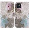 TienJueShi Stella di Mare Stand Portafoglio TPU Silicone in Pelle Cellulare Caso per Blackview Oscal C20 PRO 6.088 inch Case Copertina Custodia Protettiva Cover