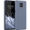 kwmobile Custodia Compatibile con Xiaomi Redmi Note 9S / 9 Pro / 9 Pro Max Cover - Back Case per Smartphone in Silicone TPU - Protezione Gommata - grigio blu