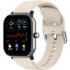 Yoohoo Cinturino Silicone Compatibile con Cinturino Amazfit GTS per Donna e Uomo | 20mm Sportivo Cinturini per Amazfit Bip Bip Lite Bip U Bip U pro Amazfit GTS 2 GTS 3 2Mini, Comodo, Traspirante, Impermeabile