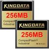 KINGDATA industriale Scheda compact flash 256MB 2Pezzi FAT16 CF Tipo I per vecchie fotocamere digitali retrò