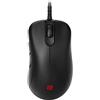 BenQ Zowie EC3-C - Mouse da gioco ergonomico, prestazioni professionali per eSport, peso leggero, senza driver, cavo in paracord, rotella di scorrimento a 24 passi, nero opaco, taglia S