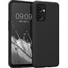 kwmobile Cover per Oppo Find X5 Lite Custodia - Back Case per Smartphone in Silicone TPU - Protezione Gommata - nero