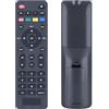 WKOLF Telecomando di ricambio, compatibile con decoder terrestre digitale TeleSystem TS6815 T2HEVC DVB-T2 HEVC HD HDR HLGC, non adatto per altri modelli