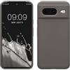 kwmobile Cover per Google Pixel 8 Custodia - Back Case per Smartphone in Silicone TPU - Protezione Gommata - stone dust