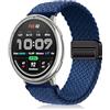 YealRed 20 mm Cinturino in Nylon per Amazfit Cheetah 2 Pro/Active 3 Premium/Active2 Square, Cinturino di Ricambio Sportivo Magnetico Elastic per Amazfit GTR Mini/GTS 4 Mini/Bip 3 Pro (Blu)