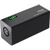 Denash Alimentatore Phantom 48V, Alimentato a Batteria Portatile con Batteria Ricaricabile Integrata da 1500mAh e Uscita di Ingresso XLR, per Microfoni a Condensatore Registrazione in