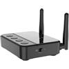 Generic Ricevitore trasmettitore wireless 5.2, adattatore audio aptX HD/LL, adattatore wireless HiFi con AUX ottico, doppia antenna, lungo raggio di 20 m, 950 mA per TV/stereo domestico