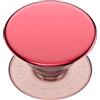PopSockets: PopGrip - Supporto e Impugnatura per Telefoni Cellulari e Tablet con un Top Intercambiabile - Aluminum Rouge