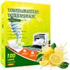 Bodiiwuliu 100 fogli per lavastoviglie biologici, foglie sostenibili per lavastoviglie come alternativa alle pastiglie, pulizia potente, rapida solubile, Pulizia, Brillantezza (Sapore Mela Verde)