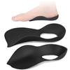 JHTSOLE Solette Plantari a 3/4 Supporti per Arco Plantare Alto Inserti per Scarpe Inserti per Ortesi Allevia i Piedi Piatti Iperpronazione Dolore ai Piedi Solette per Fascite Plantare