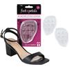 Foot Petals Cuscinetti per la pianta del piede, cuscinetto metatarsale, sollievo comfort duraturo, prevenire lo scivolamento delle dita, sporgenza, tacchi da donna, 1 paio, Air Gel