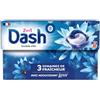 Dash 2 in 1 PODS, detersivo in capsula, 38 lavaggi, volo d'aria, 3 settimane di freschezza* con ammorbidente lenore, prodotto in Francia. Dash 2in1