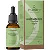 VitaminFit Multivitaminico Gocce - 14 Vitamine & Minerali - Liquido, Vegano & Senza Zucchero - Per Bambini e Adulti - Neutro nel Gusto - 30 ml