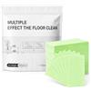 OLYGEE Multiple Effect The Floor Clean, Floor Cleaning Tablets for Daily Mopping, Dissolvable Floor Cleaner Tablets for Tile, Laminate & Sealed Hardwood (Green Gardenia,100pc)