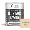 LINEA NATURA® - Vernice per legno semitrasparente | mobili, parquet e scale interni 1 litro - Avorio chiaro