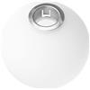 HORIALENCE Paralume a globo in vetro satinato bianco, 11 cm di diametro, sfera di ricambio in vetro opalino, apertura sferica di 2 cm per applique e lampade a sospensione.