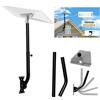 Nuo desire Starlink Gen 3 - Kit di montaggio staffa Starlink Pole Gen 3 per adattatore Starlink Standard Gen 3/V3, Starlink Internet Kit Satellite per supportare Star Link V3-Move