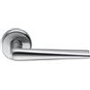 Colombo Design MANIGLIA PER PORTA ROBOTRE COLOMBO CD91RY CROMAT CON ROSETTA E BOCCHETTA FORO YALE PER CILINDRO