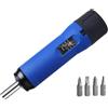 Faeymth Cacciavite Dinamometrico Regolabile Preimpostato con Display Digitale con Attacco da 1/4 Pollice, 4 Punte Incluse Nella Confezione, Set di Coppia per da 0,2 A 1,2 Nm