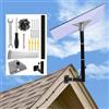 Nuo desire Starlink Gen 3 - Kit di montaggio Starlink Pole Gen 3 per adattatore Starlink Standard Gen 3/V3, Starlink Internet Kit Satellite per supporto Star Link V3