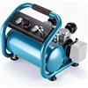 LIROPAU Compressore d'aria silenzioso, compatibile con batteria Makita da 18 V (On Ak-ku), compressore d'aria portatile, 7,5 bar, capacità 9 l
