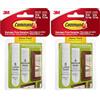Command™ Picture Hanging Strips White Medium/Large, 4Sets M+8Sets L/PK (Confezione da 2)