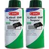 RC2 Corporation CRC 32668-AB - LABEL OFF SUPER FPS Eliminador de etiquetas 250 ml (Confezione da 2)