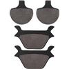 Yerbay Pastiglie freni Anteriore/Posteriore kit per Harley Davidson Softail/Sportster Series (All Models) 1988-1999