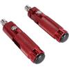 PRFGSGVBV Pedane Moto M8 Universale CNC In Alluminio Parte Del Motociclo Motocicletta Moto Pieghevoli Pedane Poggiapiedi Pioli Pedali Posteriori Set Pedane Poggia Piedi Moto(5)