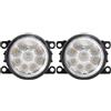 Vdifsvb Fendinebbia Per Iveco Per Daily VI 2014-2023 H11 LED Per Auto Fendinebbia Luci Diurne DRL 2 X 30W Gruppo Fendinebbia Luci Antinebbia(LH White)