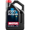 MOTUL Olio motore MULTIGRADE 20W-50 Olio minerale Olio 4 L