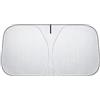 CUBRXEBAT Parasole per Parabrezza Auto, per Fiat 500/500C/500E/Abarth 500 2007-2022 2023 2025 2026 Anti-UV, Auto Ispessita a 4 Strati dal Parasole per finestrino, Pieghevole,C