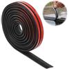ELEPRUC 4M Strisce di Guarnizione Universale, ELEPRUC 19mm Forma di T Guarnizioni in EPDM, Autoadesiva Striscia di Tenuta, Guarnizione Porta Gomma per Auto Camion Porta Finestrino e Parabrezza Dell'Automobile