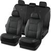 Skechers Coprisedili per auto in memory foam, coprisedili spessi in rete Air Cool, coprisedili compatibili con airbag, protezione confortevole per auto, furgoni, camion, SUV, neri