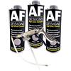 Alex Flittner Designs Protezione da pietrisco e sottoscocca di colore grigio, 3 x 1 kg verniciabile + protezione sottoscocca pistola per cavità | Pistola antiruggine | Pistola a spruzzo