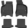 IMJ-Global Tappetini Auto Gomma ProLine 3D su Misura Compatibili con Volkswagen Lupo 1998-2005, Set Completo di Tappeti Auto TPE per Migliorare Look e Sportività, Tappetino Premium in TPE Durevole