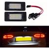 GSRECY 2x 24SMD LED Targa LED Luce Gruppo Compatibile con Audi A1 A4 A5 A6 A7 S5 Q5 RS5 TT Passat, Senza Errore
