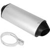 SHENGLIMYF Marmitta Scarico Terminale Di Scarico Per Moto Da 38 Mm E 28 Mm Per Moto Da Cross, Pit Bike, ATV E Moto Da Cross Per 125, 150 E 160 Cc.